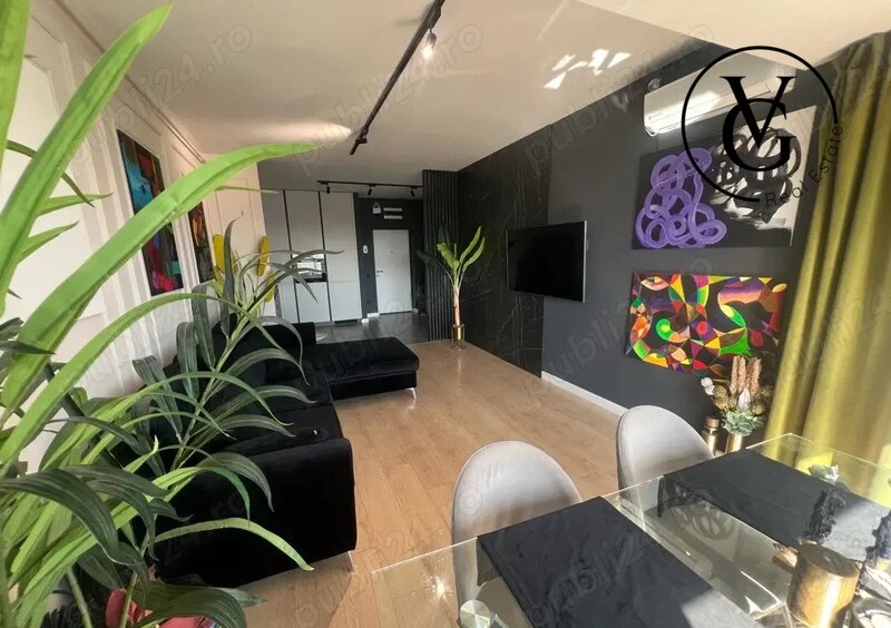 Bucurestii Noi, apartament 2 camere, parcare, piscina.